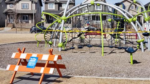 closed playground