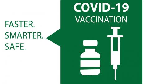 Saskatchewan's COVID-19 vaccine delivery is faster. Smarter. Safe.