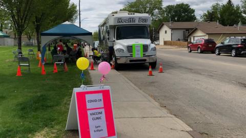 Saskatoon health bus.