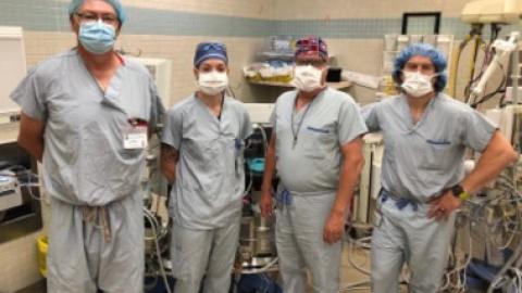 Regina team of perfusioninsts.