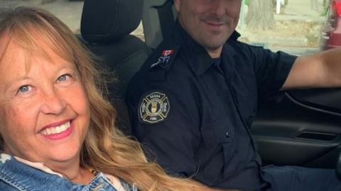 Overdose Outreach Team members sitting in a vehicle