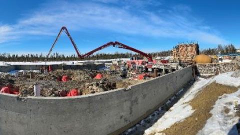 La Ronge long-term care home being constructed