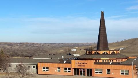 Former Living Skies Retreat Centre located in Lumsden