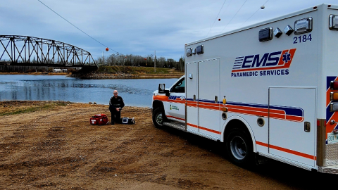 Emergency Medical Services (EMS) paramedics delivering community paramedicine services