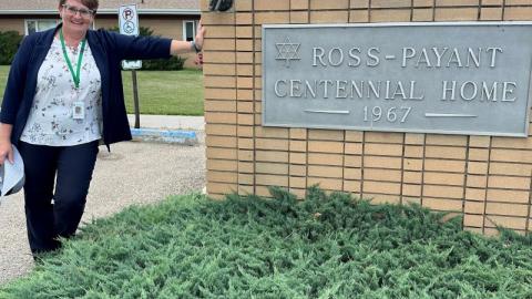 Joanne Petersen, interim health services manager and point-of-care nurse at Ross Payant Nursing Home in Assiniboia.