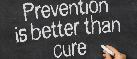 Prevention is better than cure