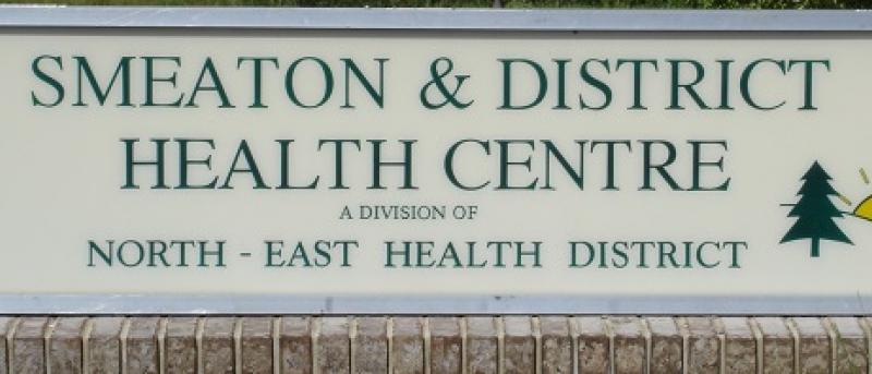 Smeaton Health Centre Sign