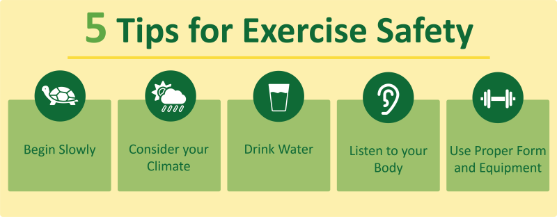 5 Tips for Exercise Safety