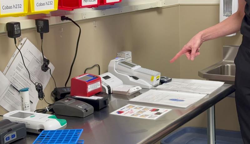 Point of care testing equipment in Maple Creek