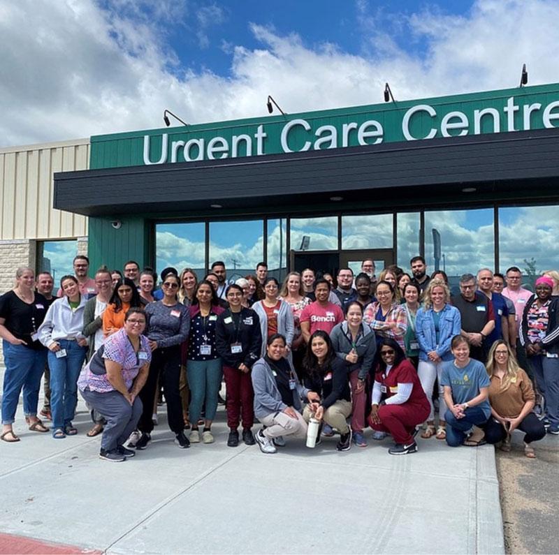 Regina Urgent Care Centre staff