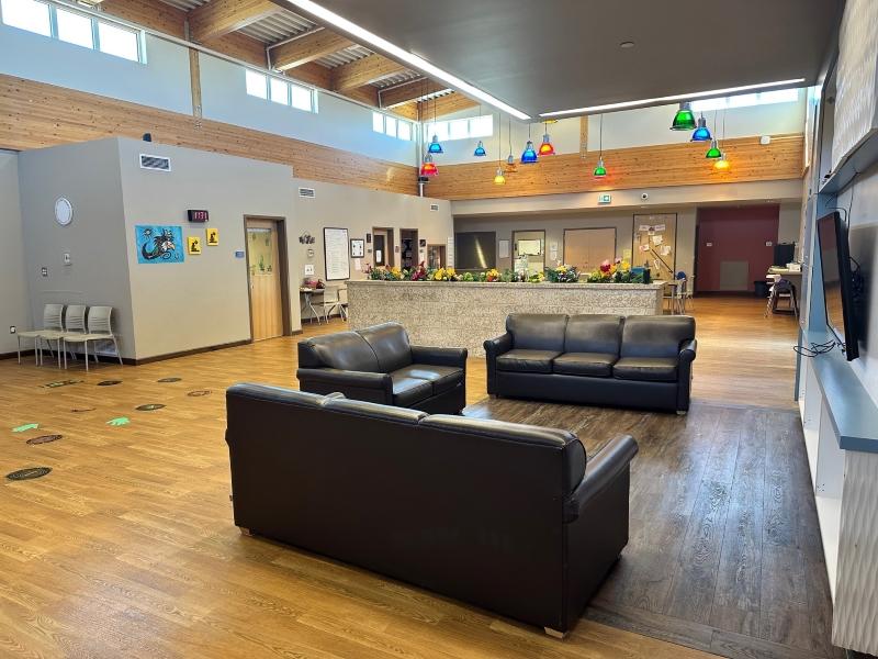 Common area of the Family Treatment Centre