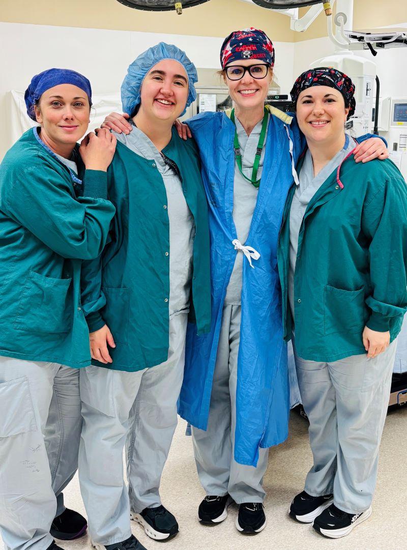 Operating Room Team in Moose Jaw
